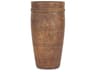 Porta Large Medium Brown Reclaimed Wooden Pot