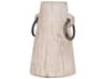 Monique Large Light Brown w/ Handles Wood Pot