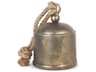 Quincy Medium Gold Metal Decorative Bell Object