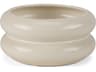 Twyla Short Cream Glazed Ring Pot