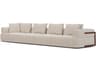 Warner Oatmeal 2 Piece Long Sofa Set