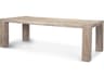 McArthur 94" Whitewash Reclaimed Wood Dining Table