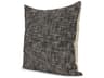 Jalia Cream and Black Cotton Decorative Square Pillow Cover