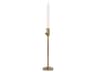 Chantria Large Solid Natural Brass Adjustable Taper Candle Holder