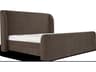 Sophia Upholstered Storage Bed King Brown