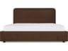 Simon Brown Plywood Wood King Platform Bed