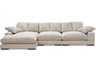 Plunge Large Sectional Cappuccino