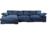 Plunge Large Sectional Navy