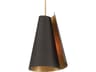 Hillcrest 1-Light Legacy Brass Dark Bronze Pendant