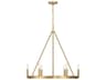 Dutton 6-Light Signature Brass Chandelier