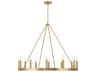 Dutton 12-Light Signature Brass Chandelier