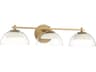 Halwynd Legacy Brass Vanity Light