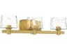 Drysdale 3-Light Soft Brass Vanity Light