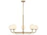 Whitehall 5-Light Legacy Brass Globe Chandelier