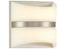 Velaux 1-Light Brushed Nickel Wall Sconce