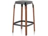 Steelwood Walnut Wood Bar Stool
