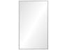 Polished Stainless Steel Rectangular Wall Mirror