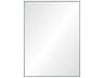 Polished Stainless Steel Rectangular Wall Mirror