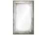 Antiqued Rectangular Wall Mirror