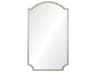 Antiqued Silver Leaf Wall Mirror