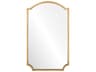 Distressed Gold Leaf Wall Mirror