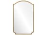Distressed Gold Leaf Wall Mirror