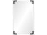 Black Nickel Rectangular Wall Mirror