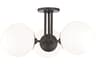 Stella Semi-Flush Mount Ceiling Light Old Bronze
