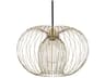 Jasmine 1-Light Polished Brass Pendant