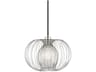 Jasmine 1-Light Polished Nickel Mini Pendant