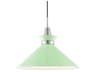 Kiki 1-Light Polished Nickel Mint Pendant