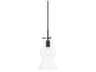 Mirabel 1-Light Soft Black Mini Pendant