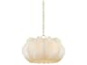 Keilah 1-Light Aged Brass Pendant