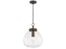 Della 1-Light True Bronze Mini Pendant