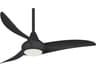 Light Wave 44 Inch LED Ceiling Fan Coal Finish