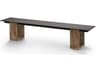 Aiko Teak Resin Outdoor Patio Bench