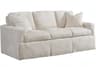 Snug Beige Upholstered Sofa