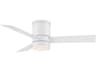 Axis 44 Inch Flush Mount Ceiling Fan with Light Smart Home Ready