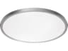 Argo LED Flush Mount Round Brushed Nickel