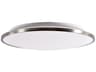 Puck LED Flush Mount Ceiling Light Brushed Nickel
