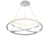 Veloce LED Chandelier Titanium Contemporary