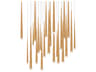 Cascade 25-Light Aged Brass Linear Pendant