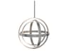 Kinetic 1-Light Titanium Gray Globe Pendant