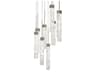 Minx 9-Light Antique Nickel Linear Pendant