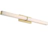 Vogue LED Bath Bar 39 Inch Brushed Brass