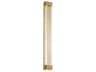 Tower 27 Inch LED Wall Sconce in Aged Brass