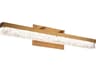 Minx LED Vanity Light Aged Brass Stunning Bath Bar