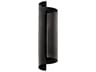 Pirouette 1-Light Black Wall Sconce