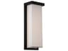 Ledge LED Outdoor Wall Sconce Black
