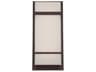 Phantom Outdoor LED Wall Sconce Bronze